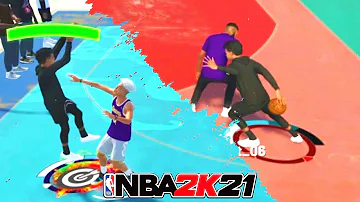 NBA 2K21 MIXTAPE #1 | OVERPOWERED PLAYMAKING SHOTCREATOR BUILD! BEST JUMPSHOT AND DRIBBLE MOVES