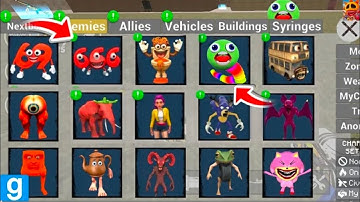 Nextbots in playground mod updated new roblox rainbow worm italian brainrot chasingnextbots