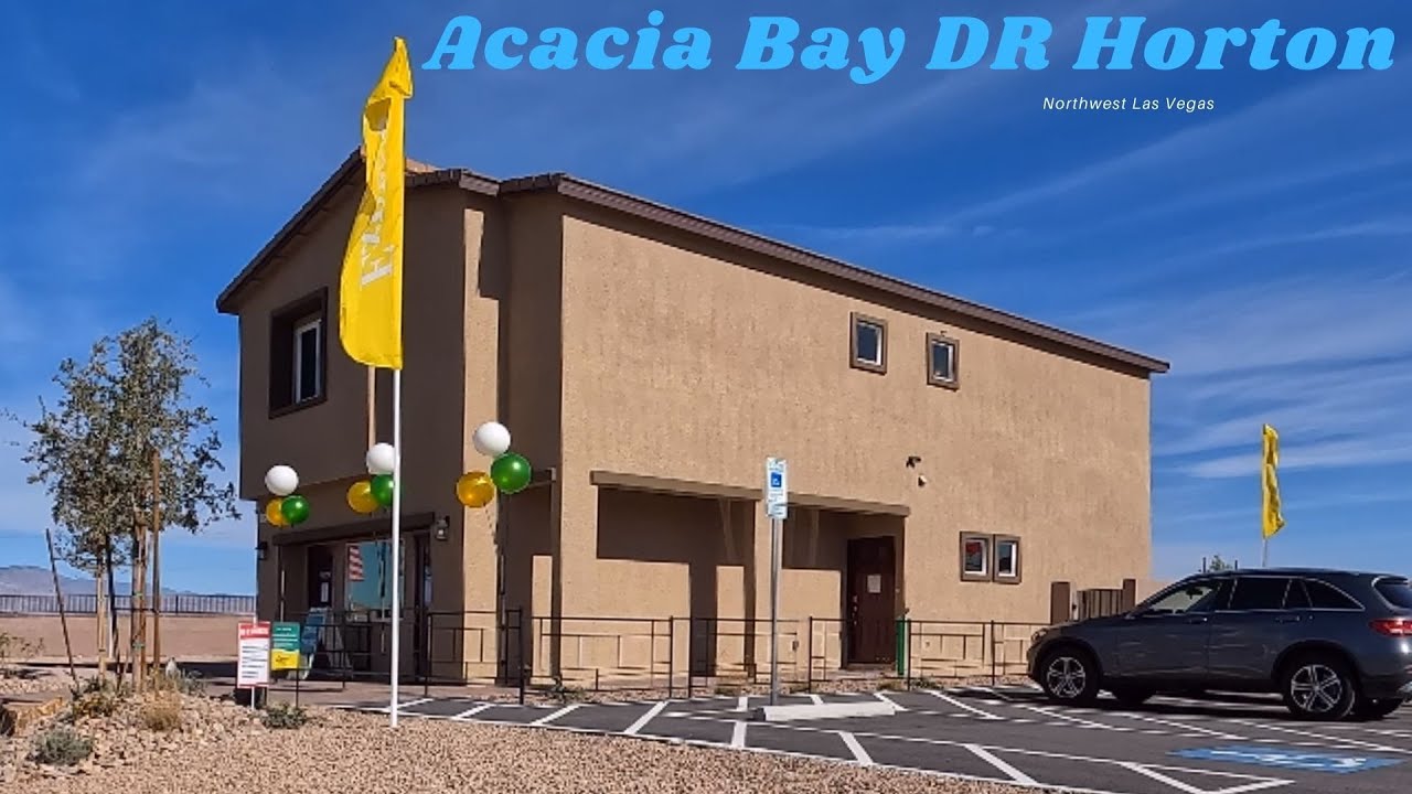 Acacia Bay by DR Horton Northwest Las Vegas Homes For Sale Nestled