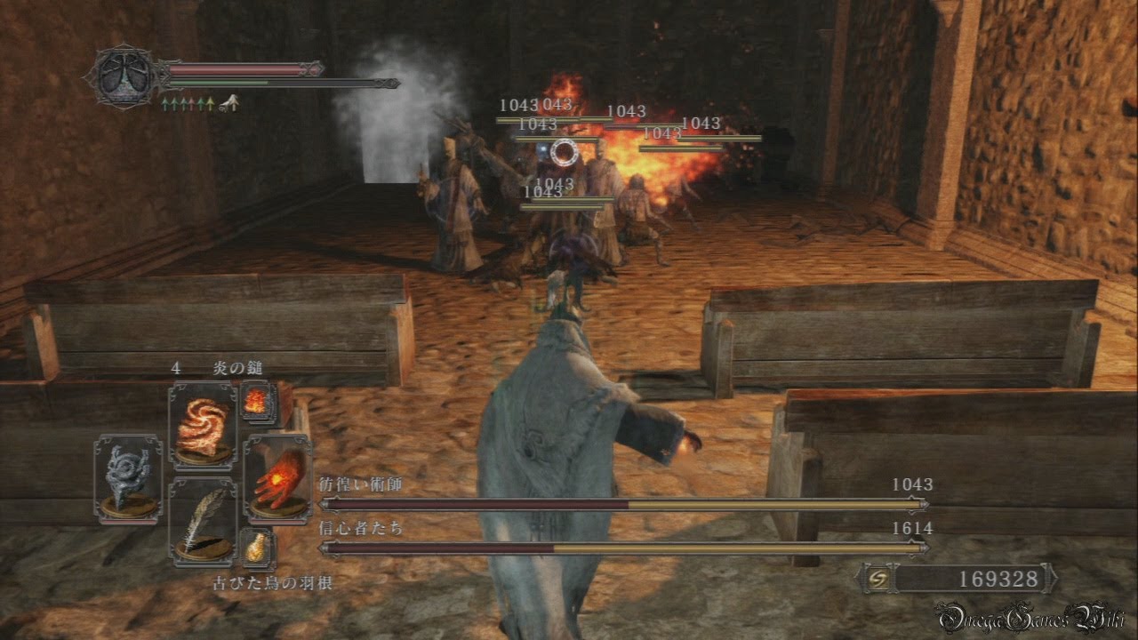 Dark Souls 2（2週目） - Part 18 輝石街ジェルドラ ボス・彷徨い術士&信心者たち （No Damage）