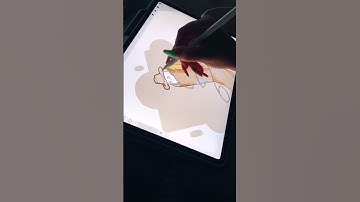 Day 4 (Cowboy) in Procreate #shorts #dibujodigital