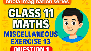 Miscellaneous Ex.13 statistics Q.1 The mean & variance of eight observations are 9 and 9.25.#11maths