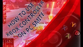 Smite : How to use an Xbox One Controller on PC smite / PTS (sensitivity)
