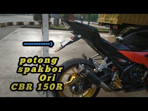 Spakbor Belakang CBR 150r | modif spakbor ninja