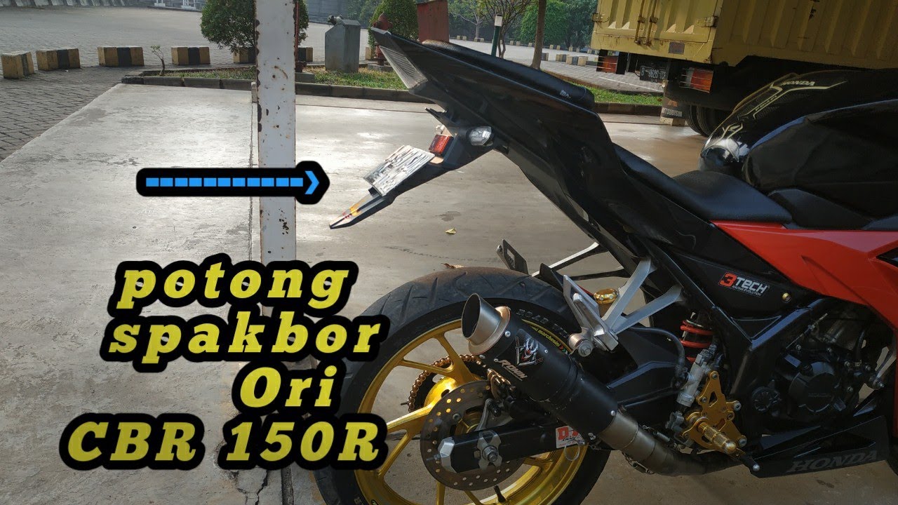 Spakbor Belakang CBR 150r Modif Spakbor Ninja YouTube