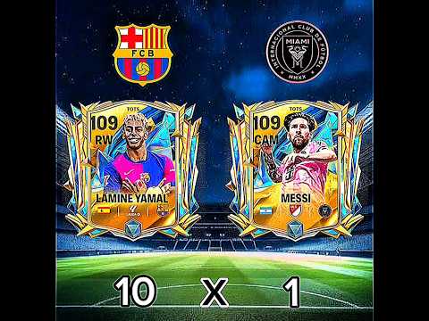 Barcelona Vs Inter Miami Fc24 Fc25 Eafc25 Eafc24 Fcmobile Fifamobile Shorts Viral 