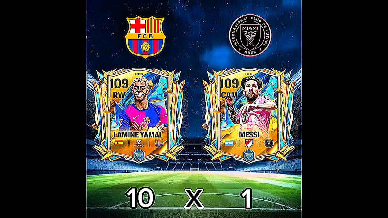 Barcelona Vs Inter Miami🤫|fc24 