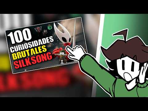 Amlex Reacciona a 100 CURIOSIDADES BRUTALES de Hollow Knight SILKSONG