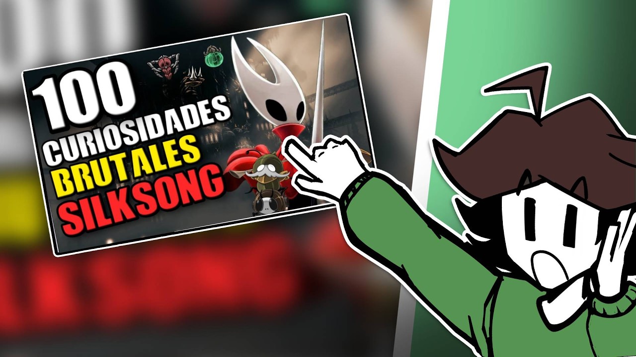 Amlex Reacciona a 100 CURIOSIDADES BRUTALES de Hollow Knight SILKSONG
