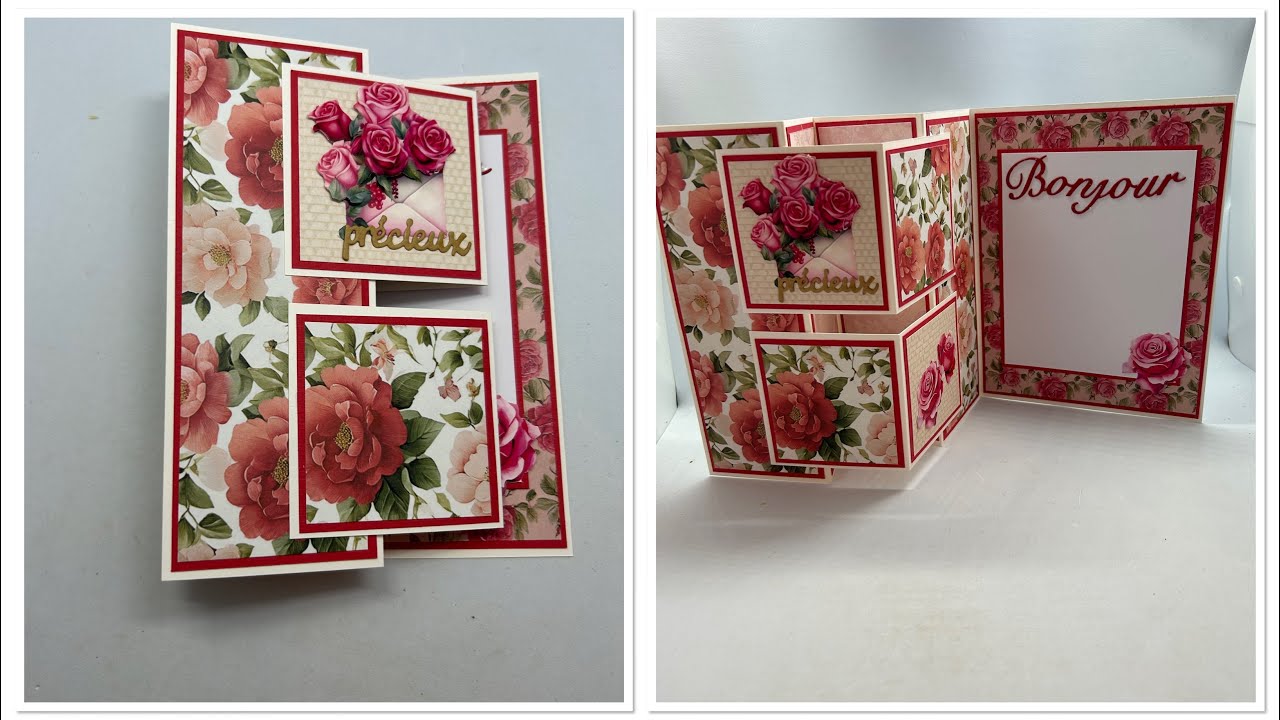 TUTO DOUBLE CARTE facile // effet wahouuu