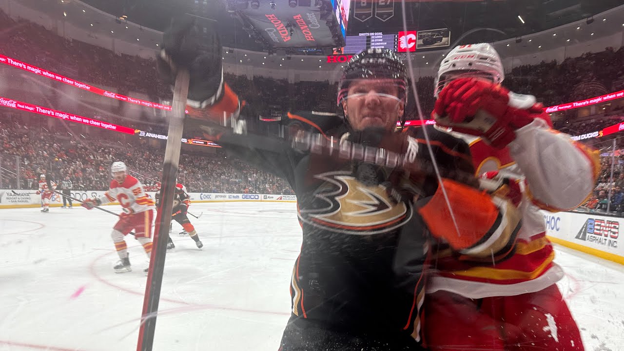 Glass Seats at Anaheim Ducks vs. Calgary Flames Game