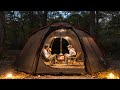 至福の 薪ストーブ キャンプ|Mt.SUMI AURA(オーラ)ver.2|hot tent camping