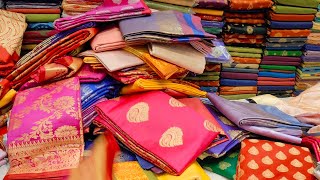 Eid collection saree/৭০০ টাকায় সফট সিল্ক কাতান শাড়ি/ঈদের জন্য কম দামে গিফটের কাতান শাড়ি কিনুন