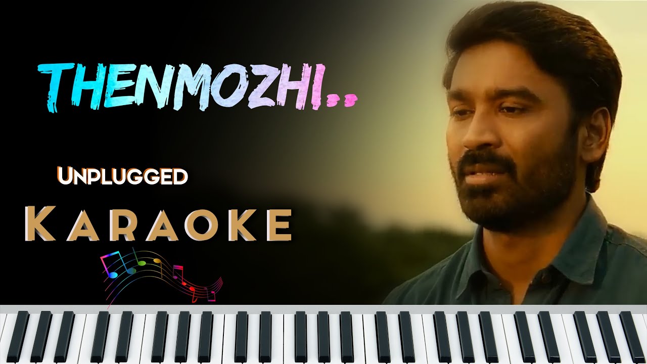 Thenmozhi Unplugged Karaoke தேன்மொழி Unplugged Karaoke Tamil Song