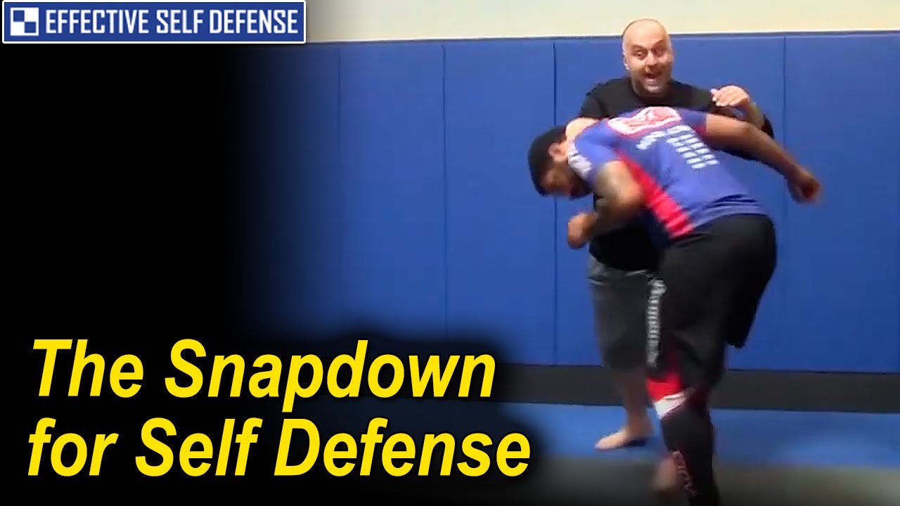 The Snap Down for Self Defense by Ante Dzolic