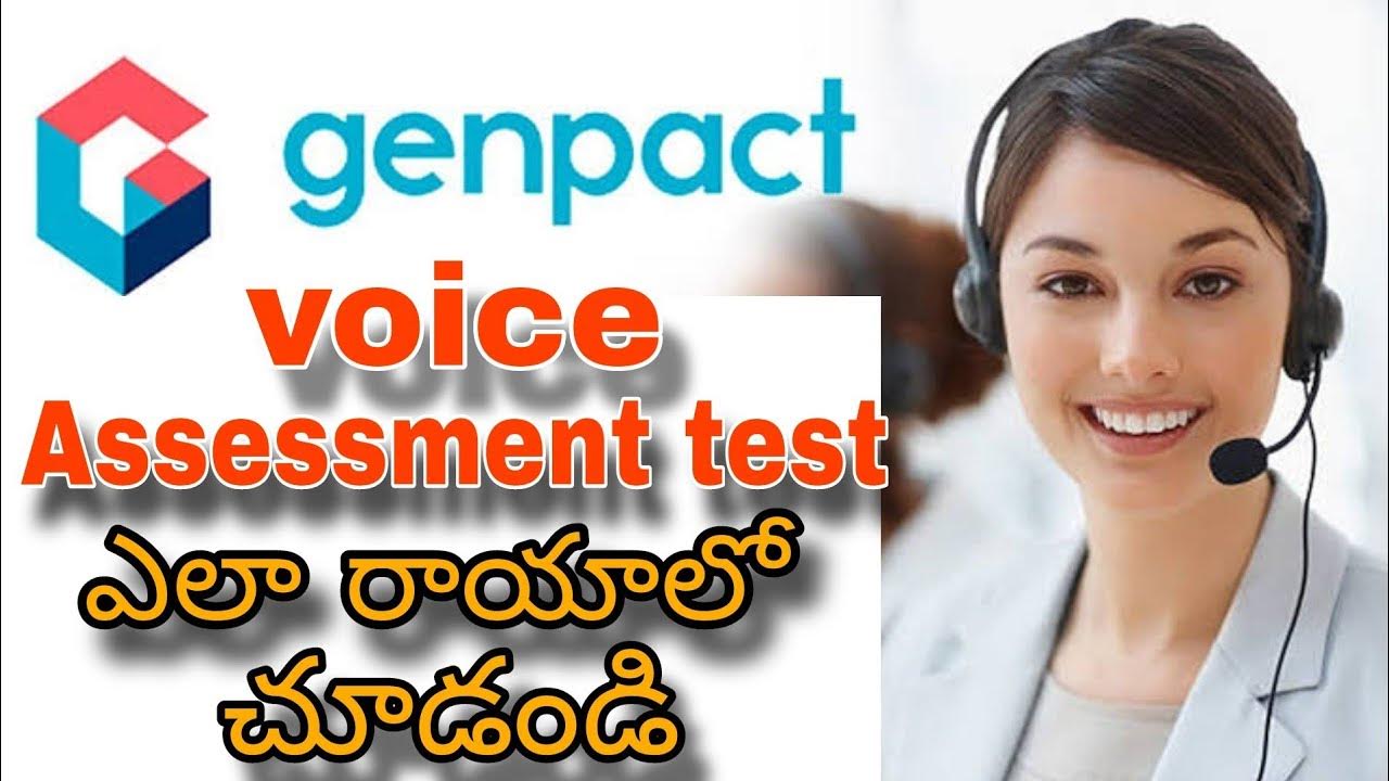 Genpact Voice Assessment Test Genpact Virtual Drive For Voice genpact-interview-experience-genpact-interview-questions-and-answers
