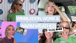 Wimbledon, Work & Warm Weather | Spend The Week With Me