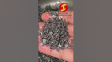 Production in self tapping screw thread rolling