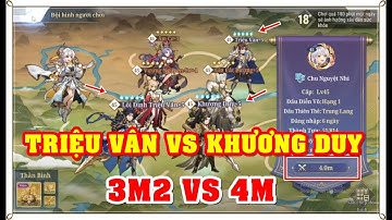 Tam Quốc Huyễn Tướng VNG - TRIỆU VÂN 3M VS KHƯƠNG DUY 4M MAX SAO - TRẢI NGHIỆM META BẢN ALPHA TEST