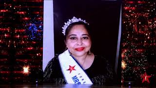 Mrs North Delhi 2022 G-2 Ritu Dhawan City Winner Crowning 2022 Forever Star India Awards