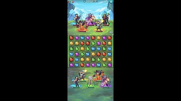 Puzzle Brawl (by Skyborne Games) - free online match 3 pvp rpg game for Android and iOS - gameplay.