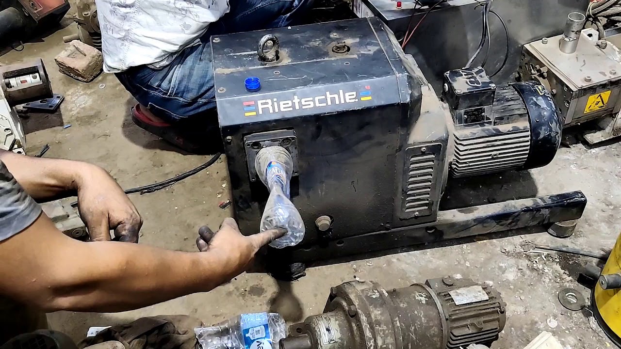 ELMO RIETSCHLE ZEPHYR CVLR 250 INDUSTRIAL CLAW VACUUM PUMP(5HP) YouTube