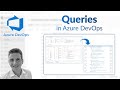 Azure DevOps - How to use QUERIES and CHARTS