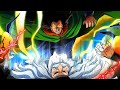 Luffy gear 5  dragon vs saturn revolutionary army attack  one piece 1105 fan animation