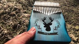 YUANSHENGのカリンバってどうなの？Amazonで17鍵カリンバを初めて買ってみた。デザインが可愛くて色もおしゃれなのでこれにした！もっといいやつもあるけど初心者はこれでいいのかも。