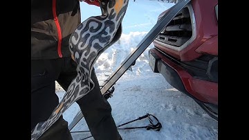 Avalanche Probe Storage and Deployment Technique - Live Better in the Backcountry