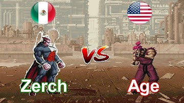 SNK vs. Capcom - SVC Chaos Plus - Zerch vs Age