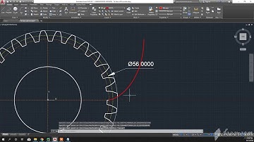 Sketch the perfect Gear Involute in AutoCAD with the help of Python
