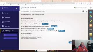 Accessing Your Capstone Assignment for Intro to Spreadsheets