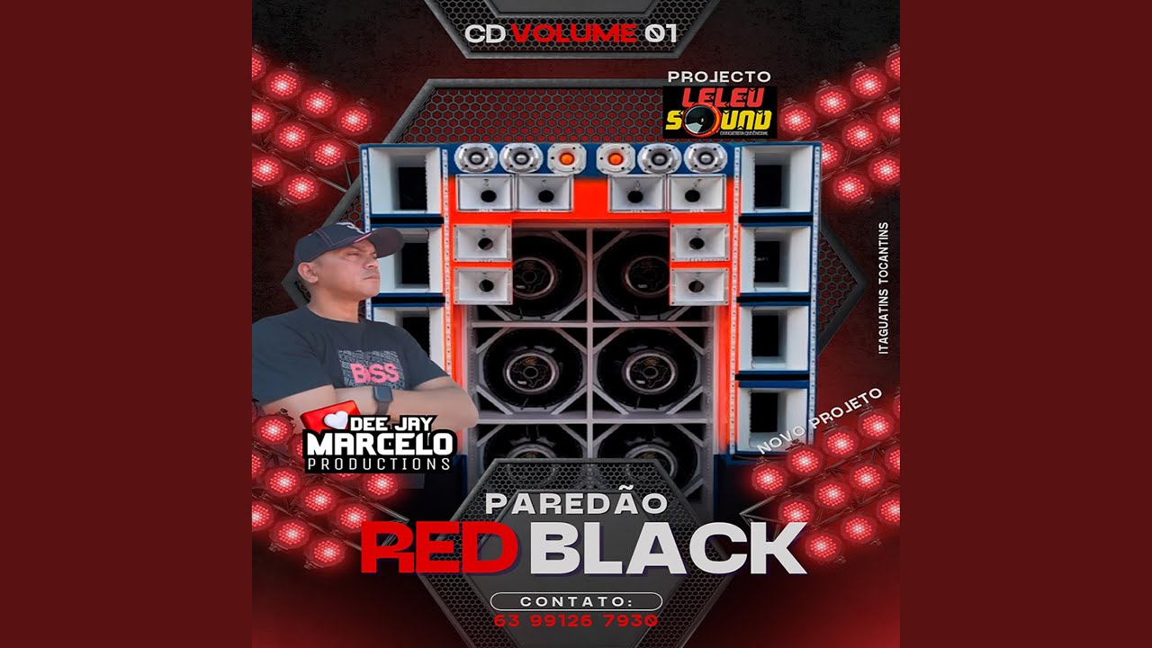 11 Paredão Red Black Volume 01 Dj Marcelo Productions