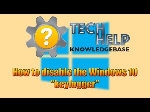How to disable the Windows 10 "keylogger"