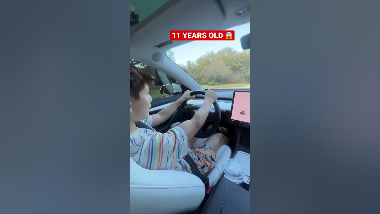 11 Year Old Does 0-60 Launch In A Tesla!
