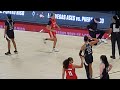 Las vegas aces vs puerto rico  2024 wnba exhibition game  5112024