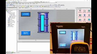 Vijeo Designer Tutorial #5 (Majelis HMI) How to display a 4 to 20mA Signal on the HMI