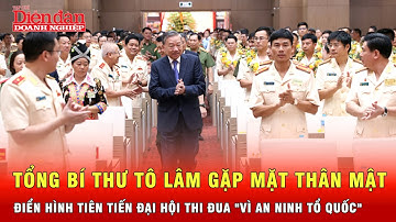 Tổng Bí thư gặp mặt điển hình tiên tiến dự Đại hội thi đua 