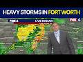 Dallas weather: Heavy storms cut across Tarrant County