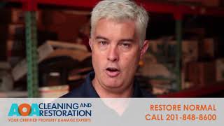 Sewage Cleanup - AOA Cleaning & Restoration