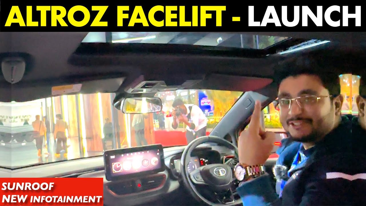 Altroz 2023 - Sunroof, Bigger Infotainment & Much More | Tata Altroz ...