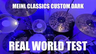 Meinl Classics Custom Dark Cymbal Pack - Demo and Review For Home Recording