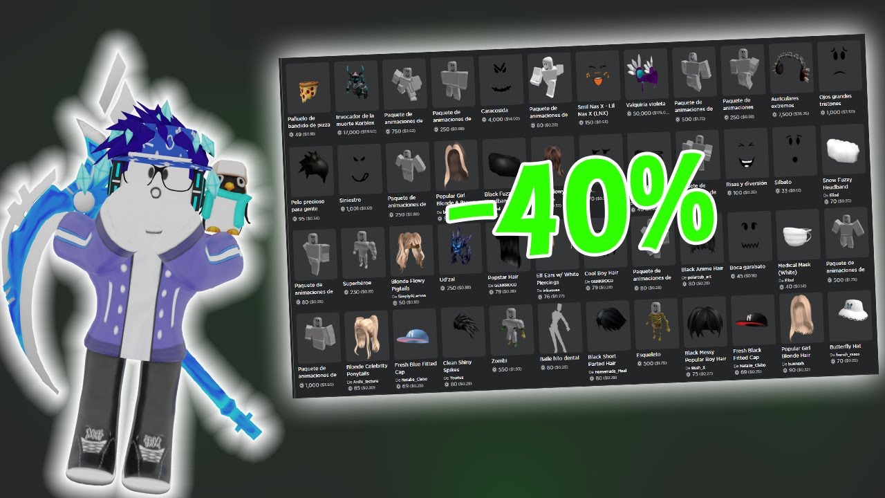 Como ahorrar 40% de tus ROBUX al comprar en el CATALOGO | Eracoto - YouTube