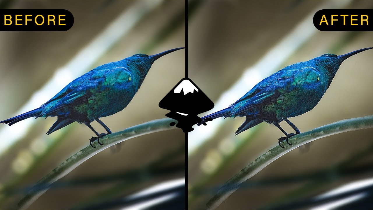 How to sharpen an image in Inkscape - YouTube