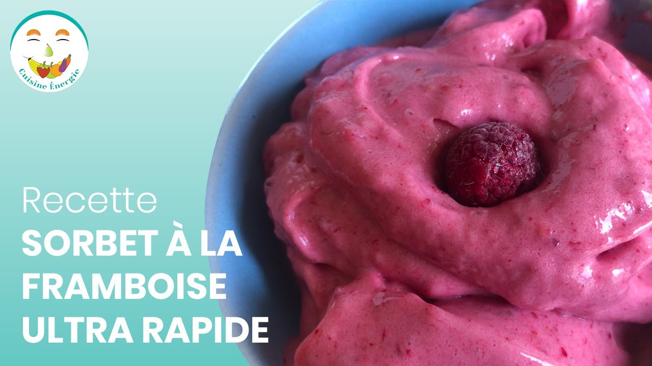 Tuto recette sorbet maison sans sorbetière 100% fruits - YouTube