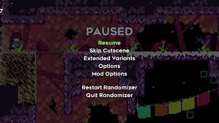 A strange Celeste Randomizer seed