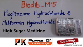 HIGH SUGAR KI MEDICINE BIODIB M15