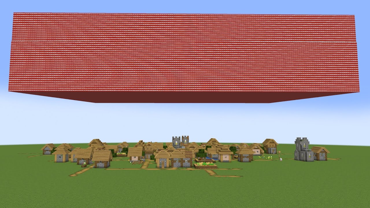 1,000,000 tnt vs village