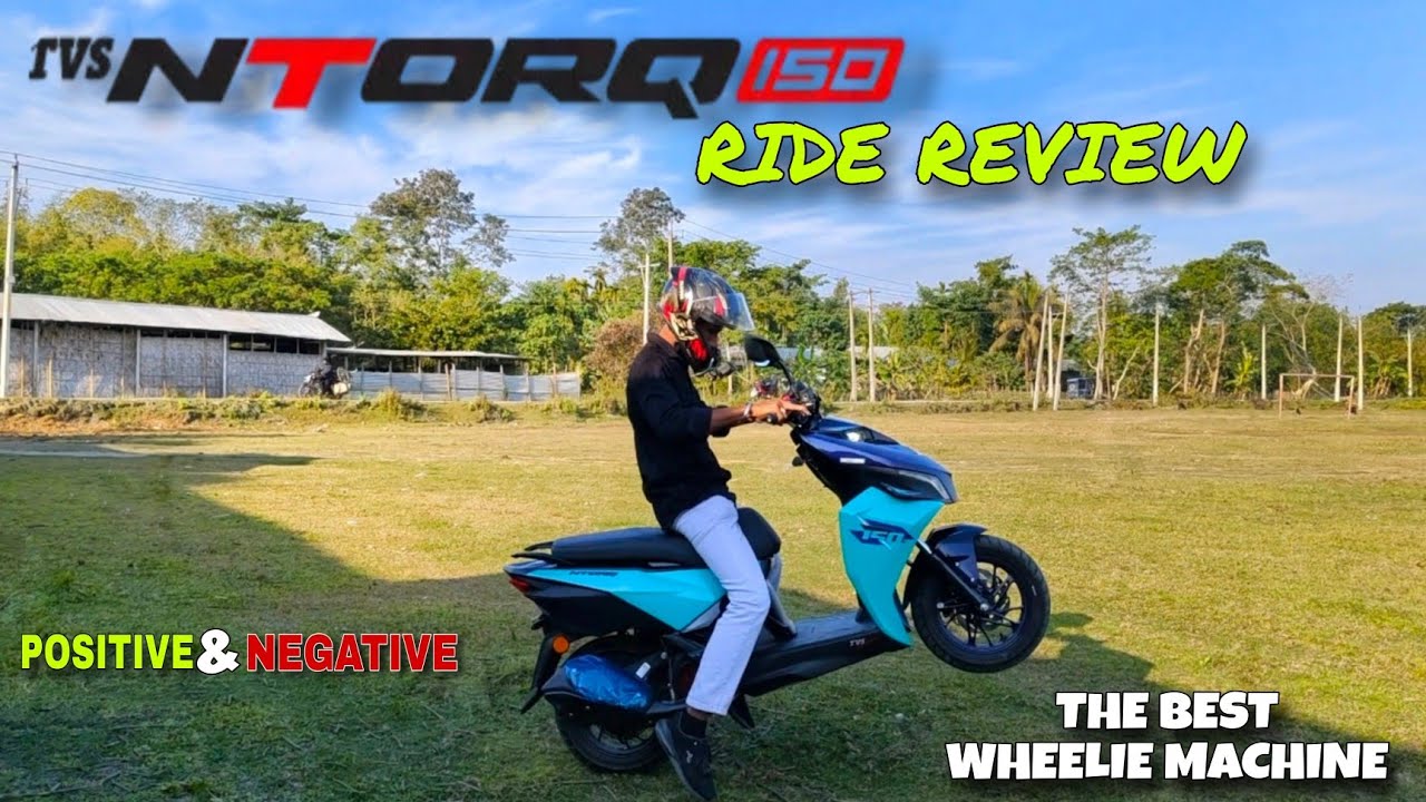 2026 TVS NTORQ 150 Real life Detailed Ride review / positive & negative
